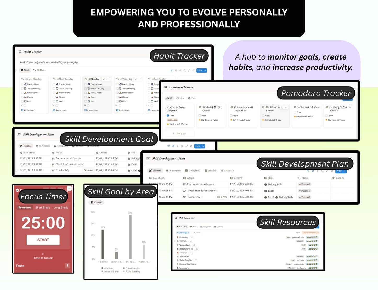 Notion College Planner