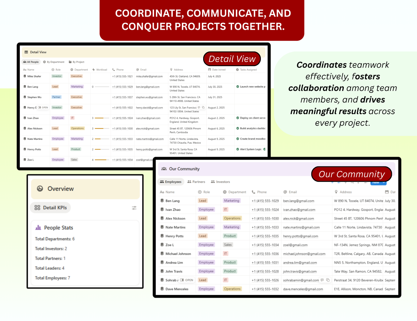 Project Management Notion Planner