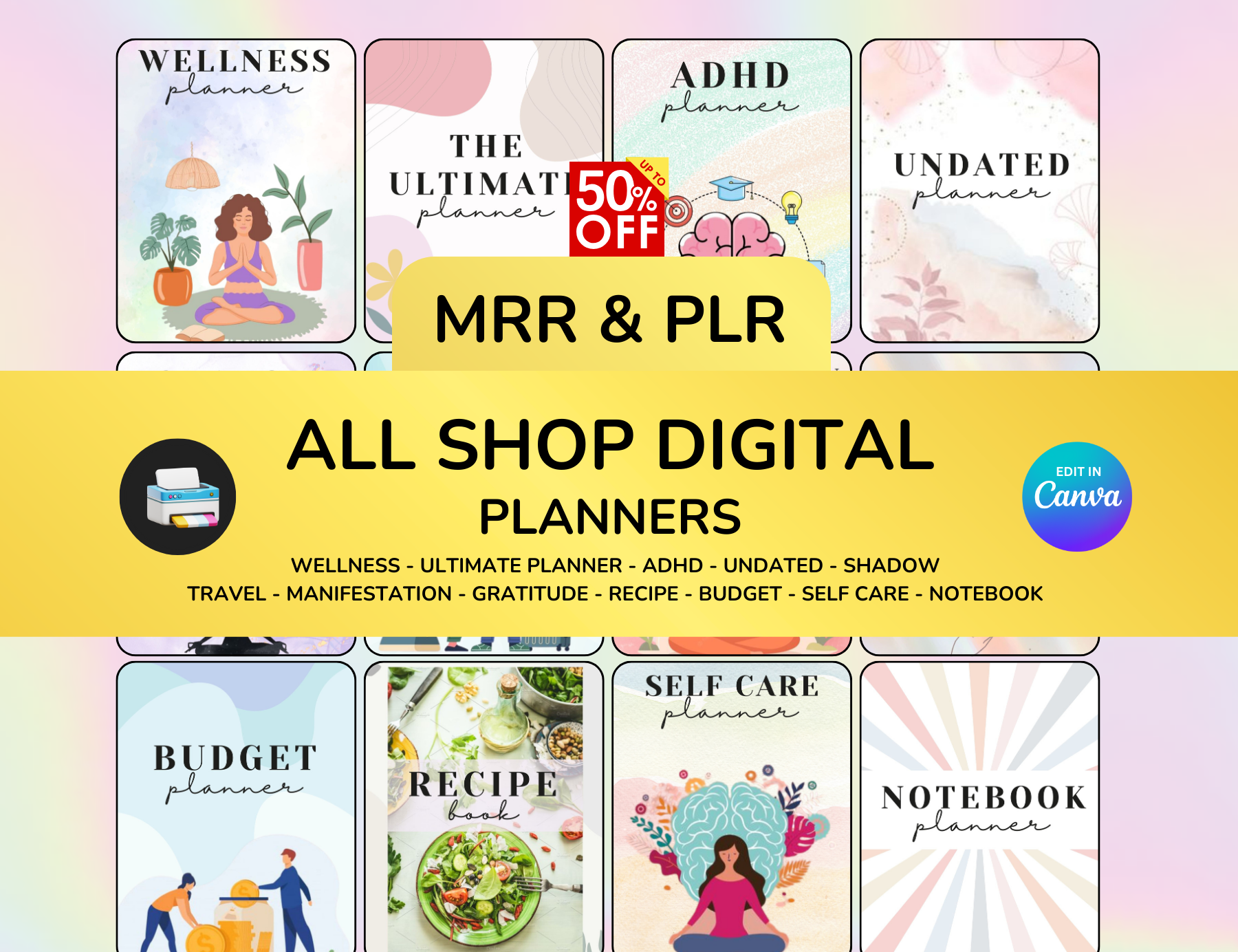Digital Planner Bundle, Goodnotes Planner, iPad Planner, Notability ...