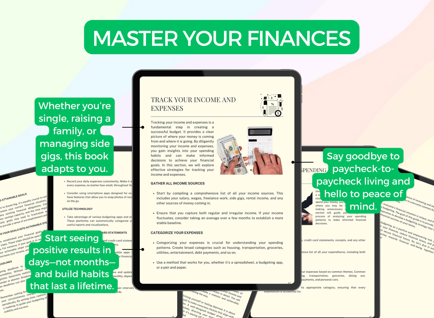 Master Your Finances Ebook | Make Budgeting Easy