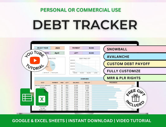 How to Create a Debt Tracker in Google Sheets
