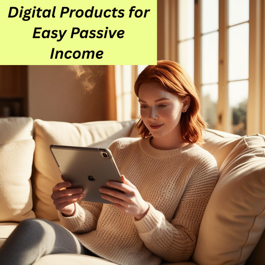 The 7 Best Types of Digital Products to Sell for Easy Passive Income