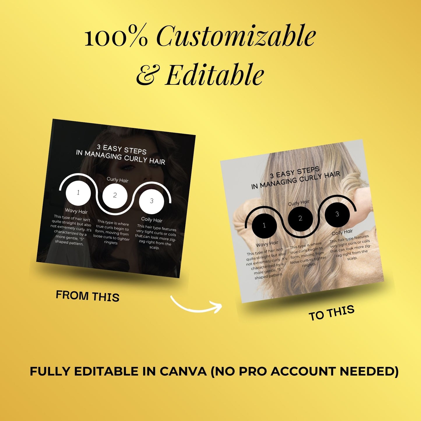 Hairstylist Templates | Hair Salon Posts