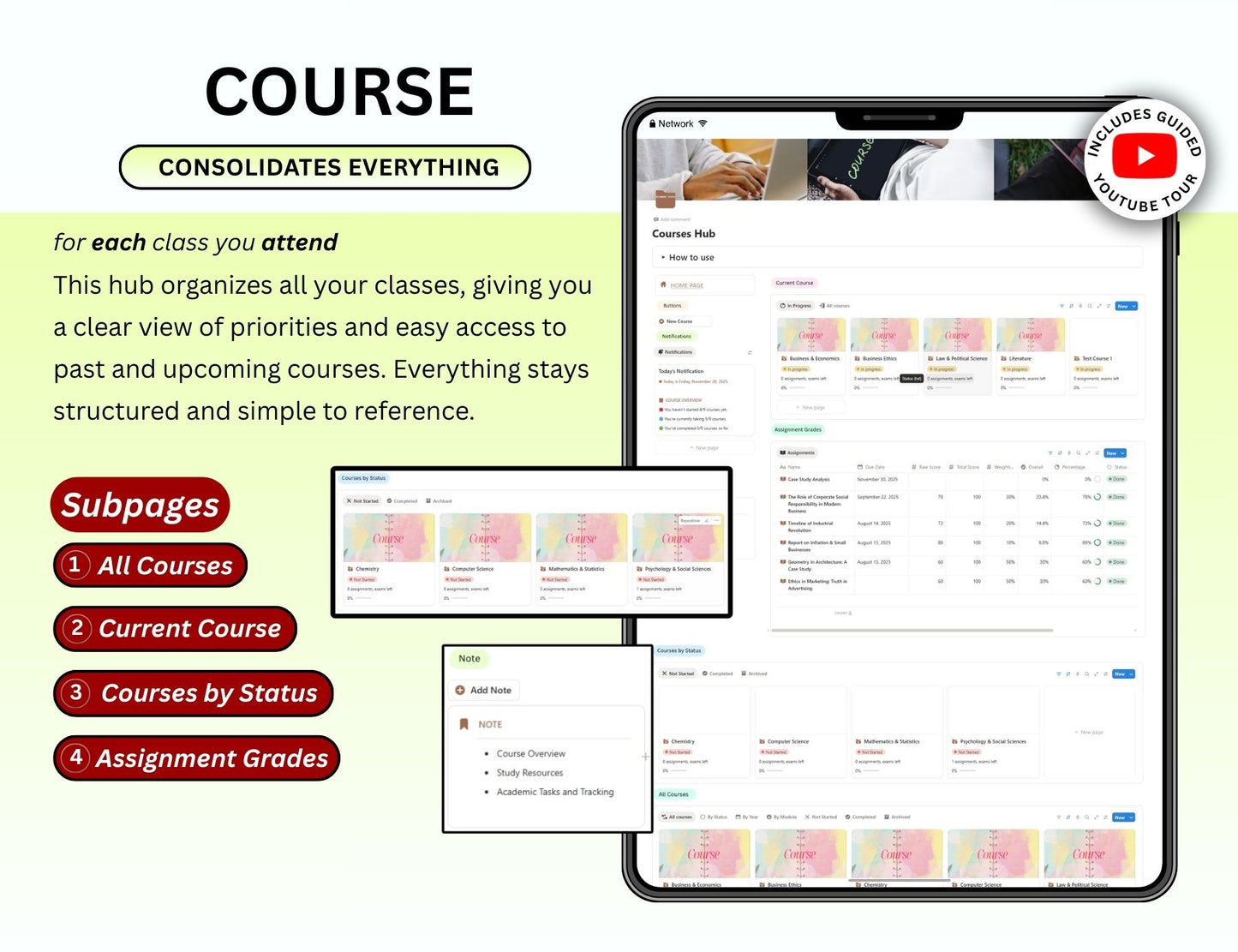 Academia University Planner