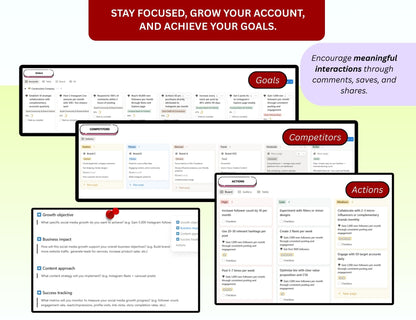 Instagram Planner Notion