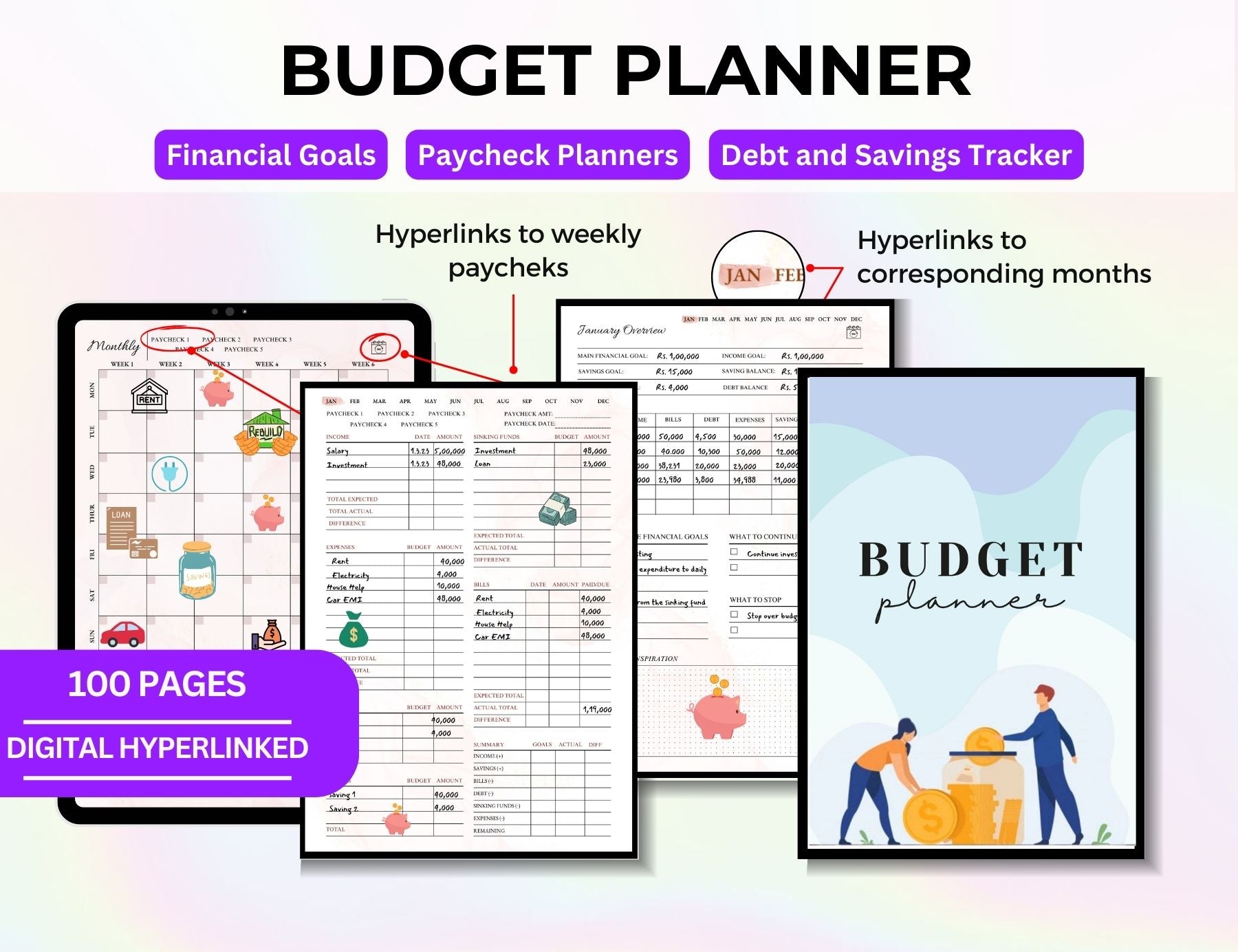 Goodnotes Planner, Goodnotes Digital Planner, Digital Weekly Planner 2023, Digital Schedule Planner, Digital Planner Online, Digital Planner Goodnotes, Digital Planner for iPad, Digital Planner 2023, Digital Daily Planner, Best Digital Planner