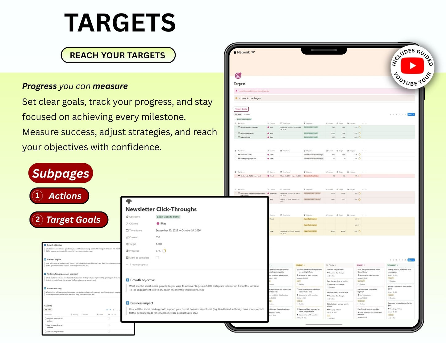 Content Notion Planner