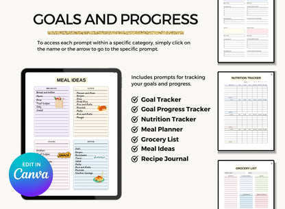 Health & Fitness PLR Planner, Resell Planner, Commercial Planners