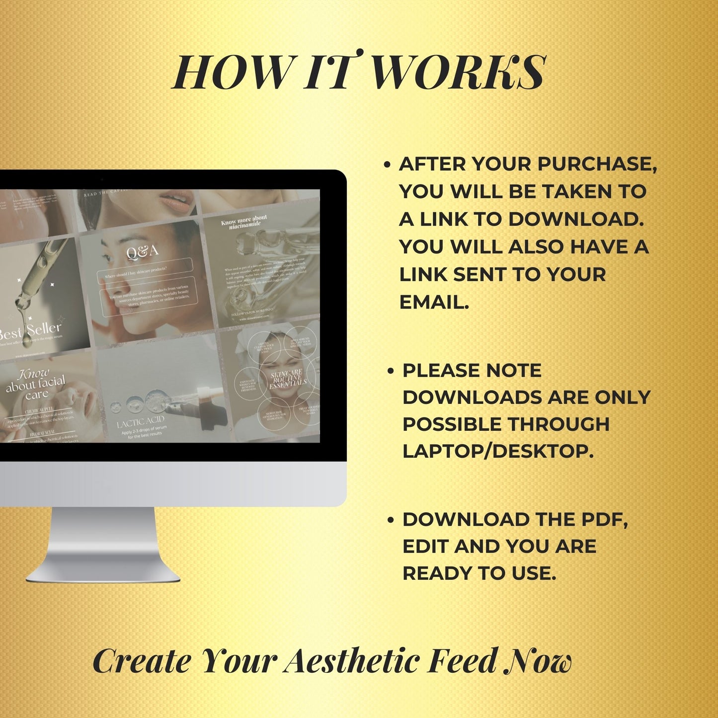 200 Skincare Social Media Templates | Esthetician Instagram Template