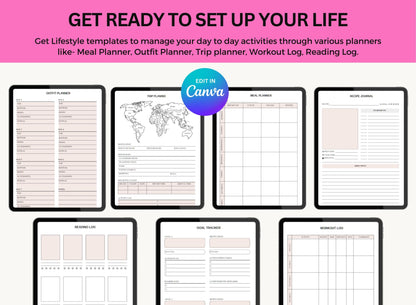 PLR Planner That Girl Planner Master Resell Rights
