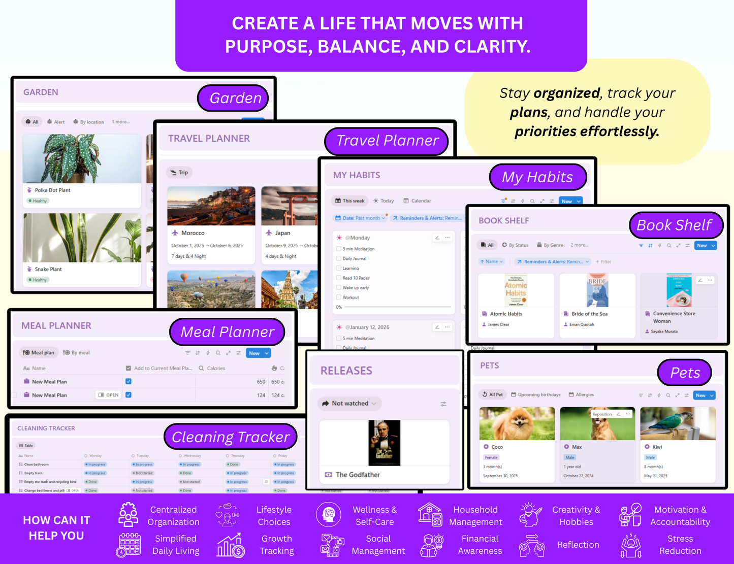 ADHD Notion Life Planner