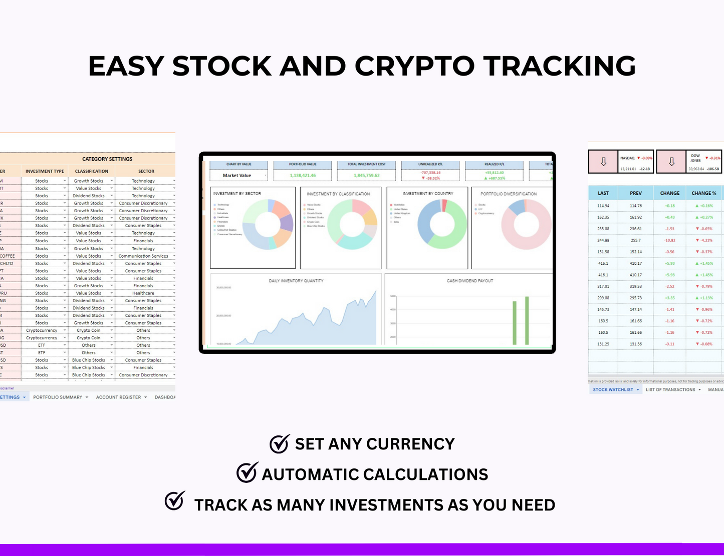 PLR Spreadsheet Resell Rights, PLR Spreadsheet , PLR digital products, PLR Products, PLR Bundle Stock Portfolio