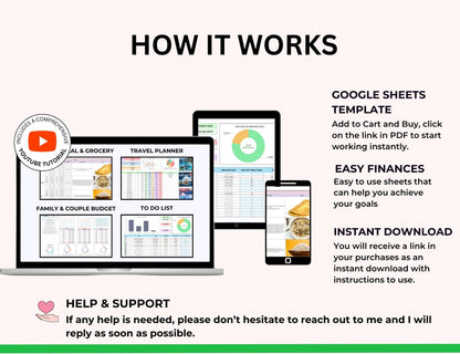 Productivity Spreadsheet Bundle with Master Resell Rights