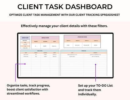 Client Tracker & Lead Management Tracker
