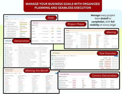 Client Portal Notion Template