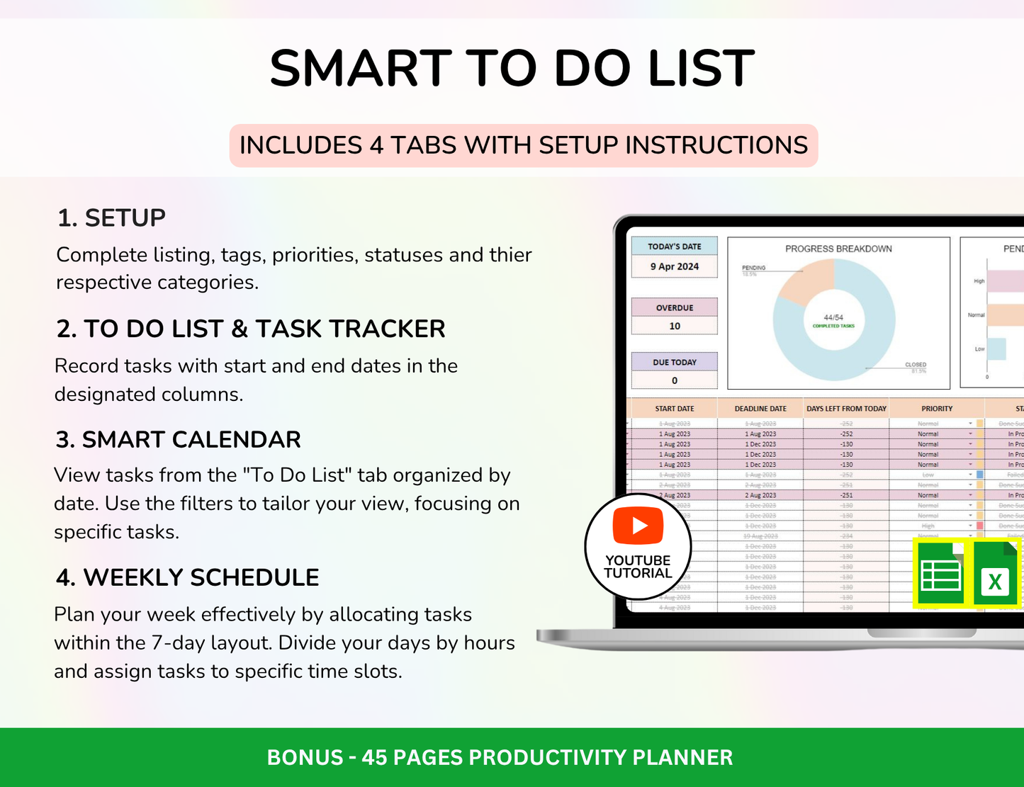 Family Organizer Spreadsheet Bundle Master Resell Rights
