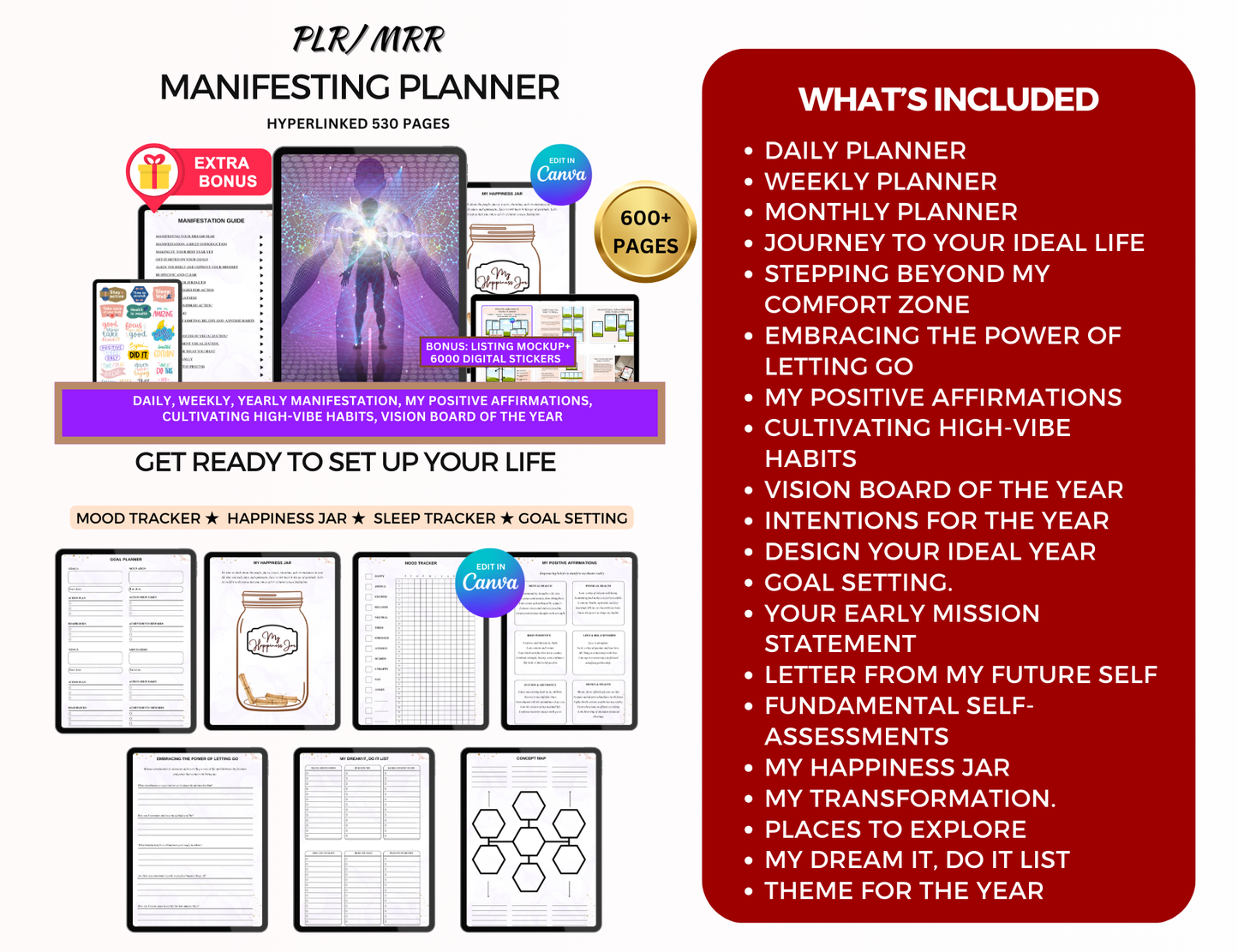 manifesting book journal, journals for self care, journal self care, Gratitude journal digital, gratitude journal, Girl Boss, fitness planner template, fitness planner printable, fitness planner, financial planner, etsy listing mockup, Digital Wellness Planner, Digital Wellness Journal, digital reading journal, Digital gratitude journal, daily wellness journal, Daily Wellness Diary, budget template, Budget planner template, Budget planner for saving money, Budget Planner, best wellness planner, Best wellnes