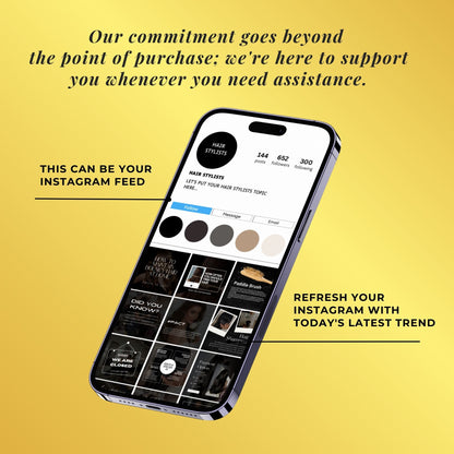 Hairstylist Templates | Hair Salon Posts