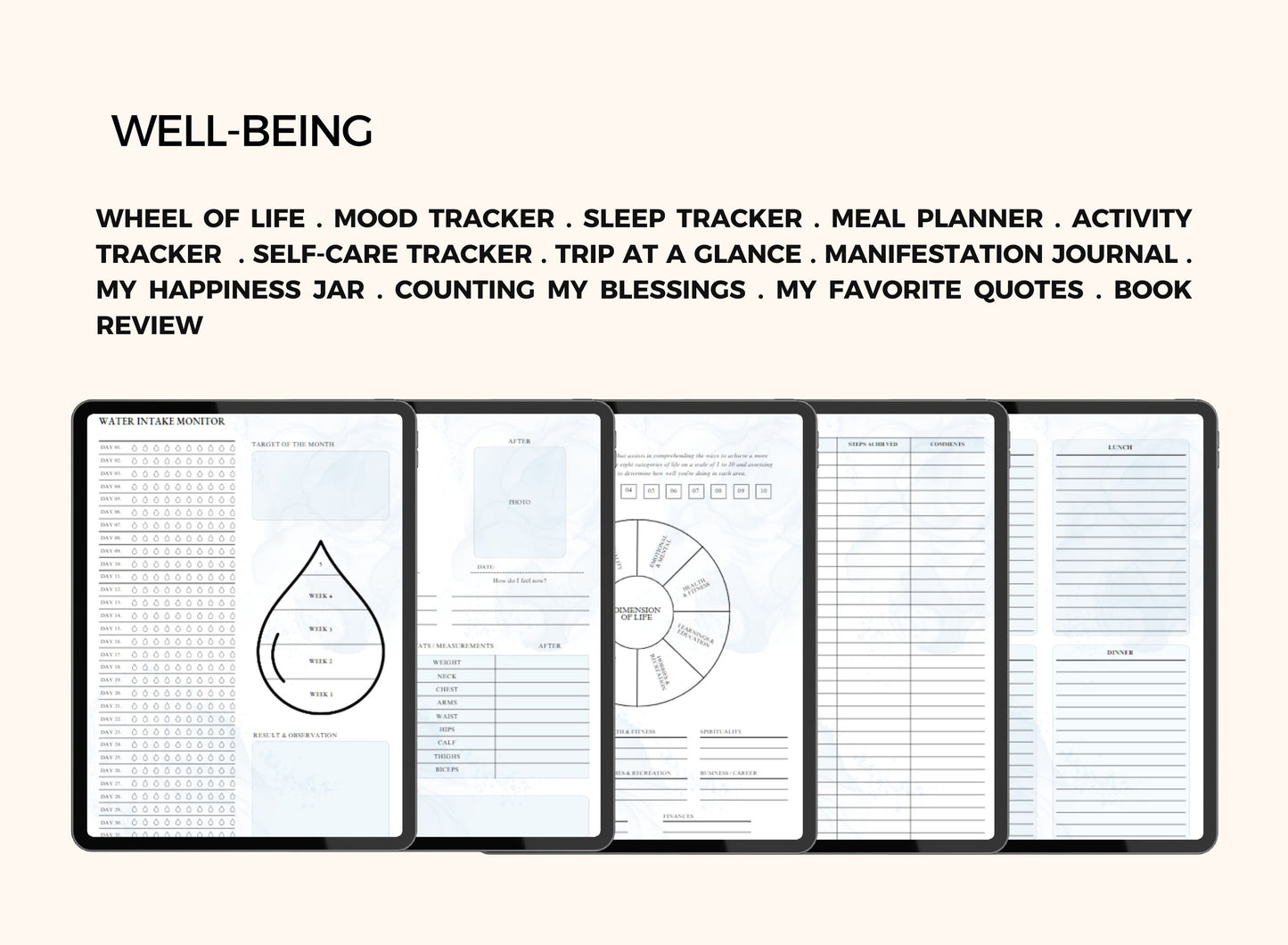 Plr Planner Wellness Mental Health Planner with MRR Rights