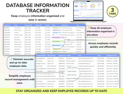 Human Resource Complete Package – 15-in-1 HR Spreadsheet Bundle