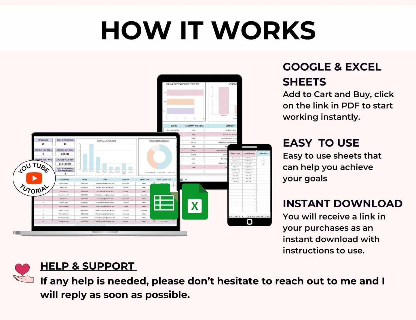 Client Tracker & Lead Management Tracker
