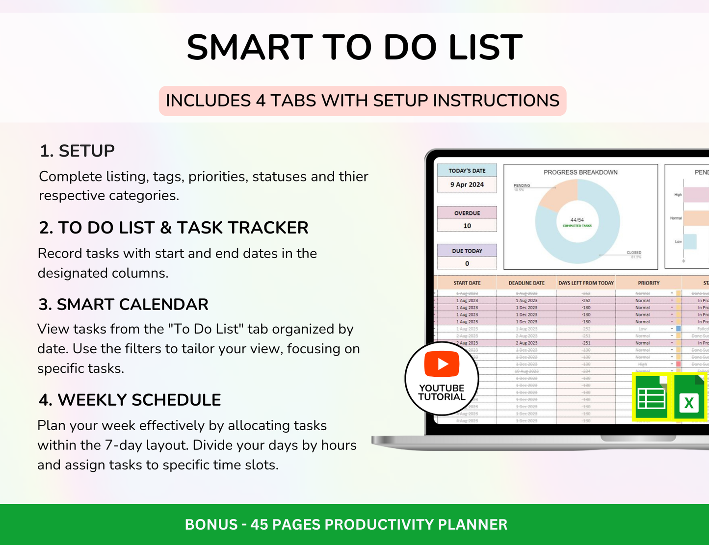 Ultimate Life Organizer Spreadsheet Bundle Master Resell Rights