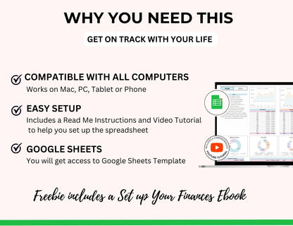 Family Organizer Spreadsheet Bundle Master Resell Rights