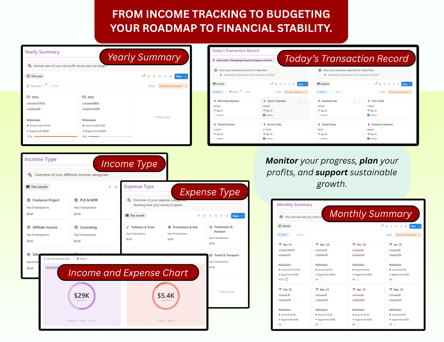 Freelancer Notion Planner
