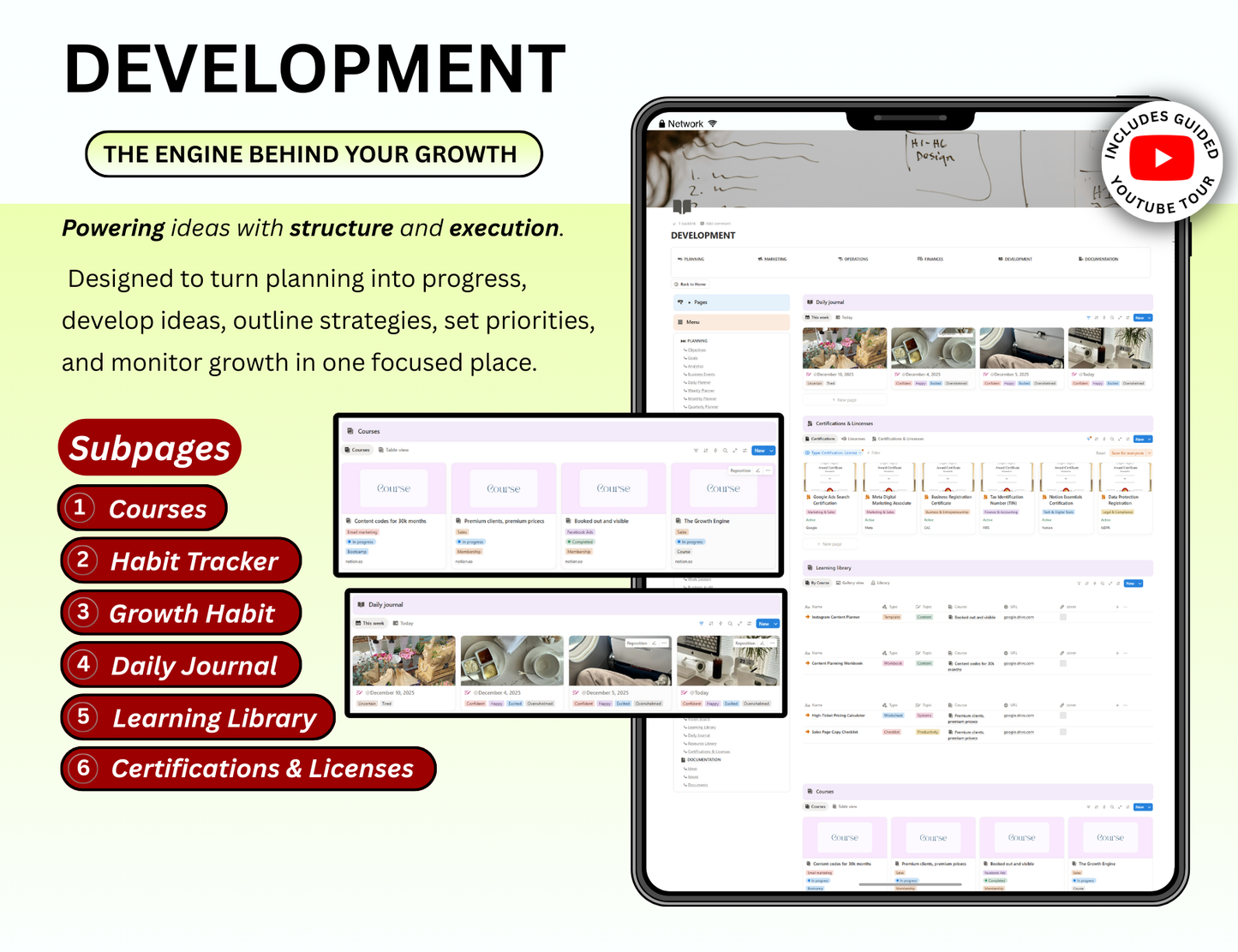 Business Planner Notion Template