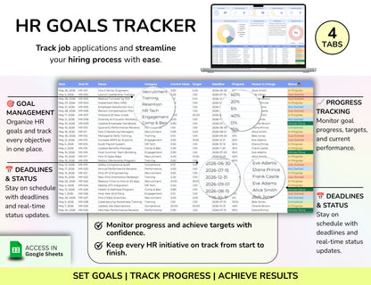 Human Resource Complete Package – 15-in-1 HR Spreadsheet Bundle