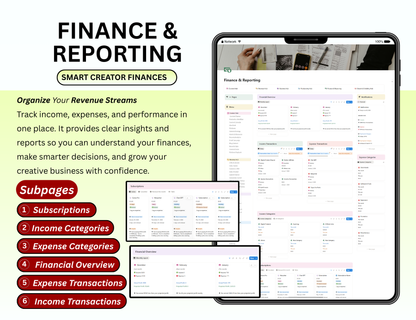 Creator Planner Notion Template