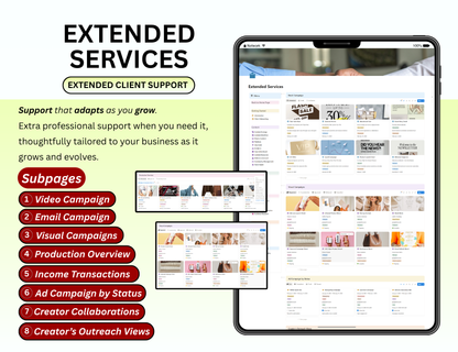 Client Portal Notion Template