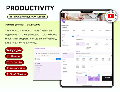 Freelancer Notion Planner