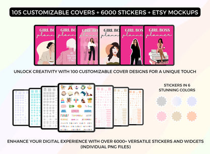 PLR Girl Planner Resell Planner with Master Resell Rights