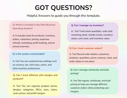 Tshirt Business Clothes Business Planner Log Apparel Templates
