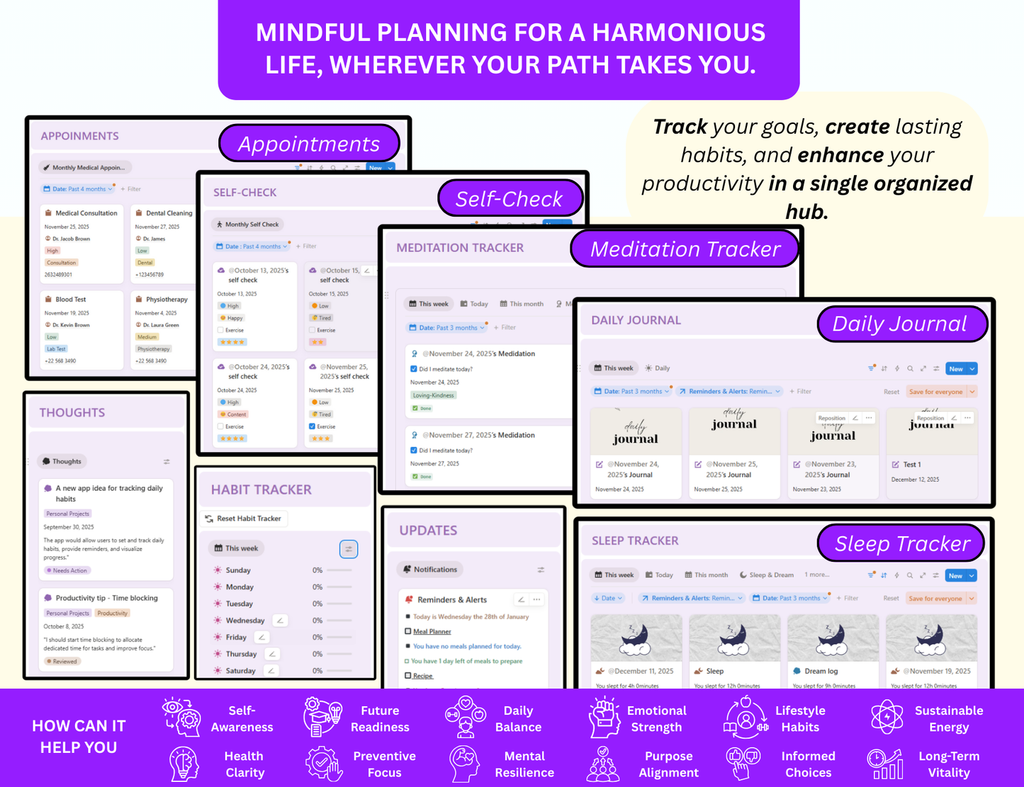 ADHD Notion Life Planner