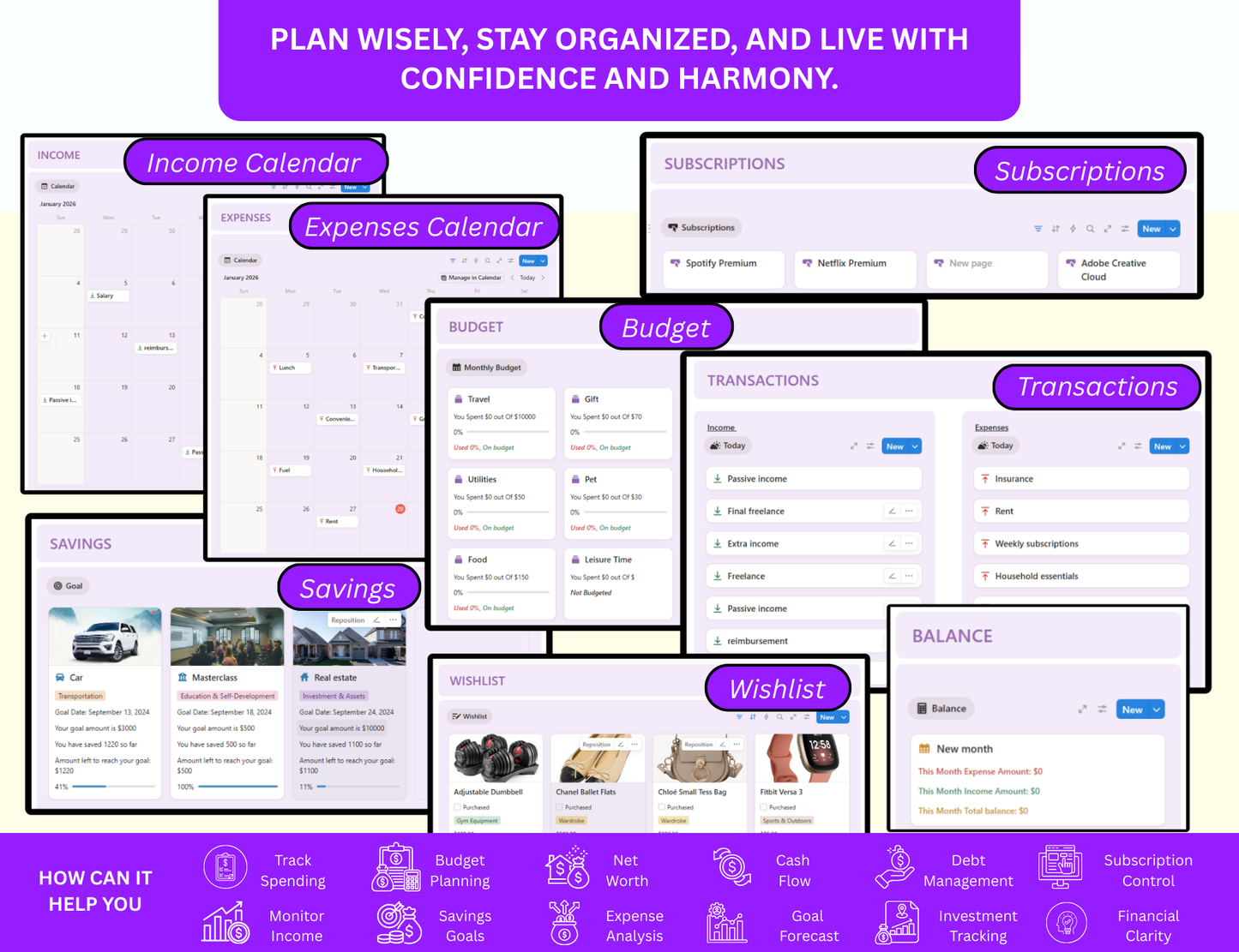ADHD Notion Life Planner