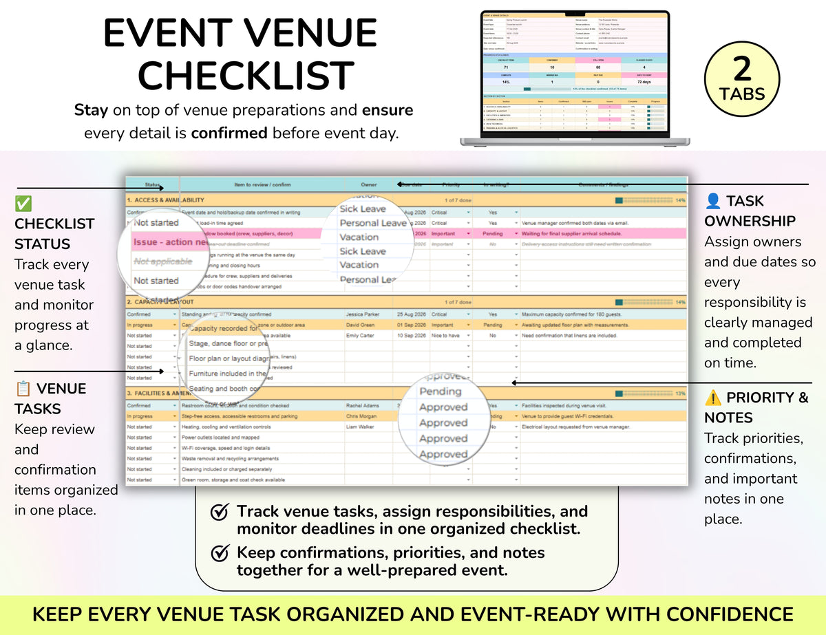 Event Planning Business Template, Party Planner, Event Management
