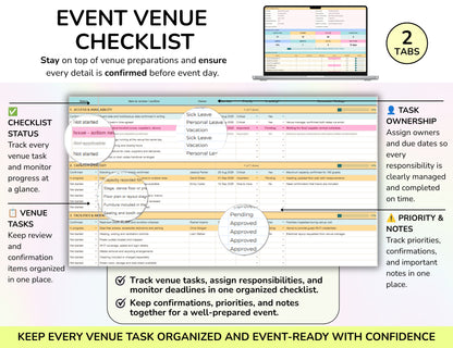 Event Planning Business Template, Party Planner, Event Management