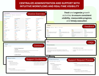 Client Portal Notion Template