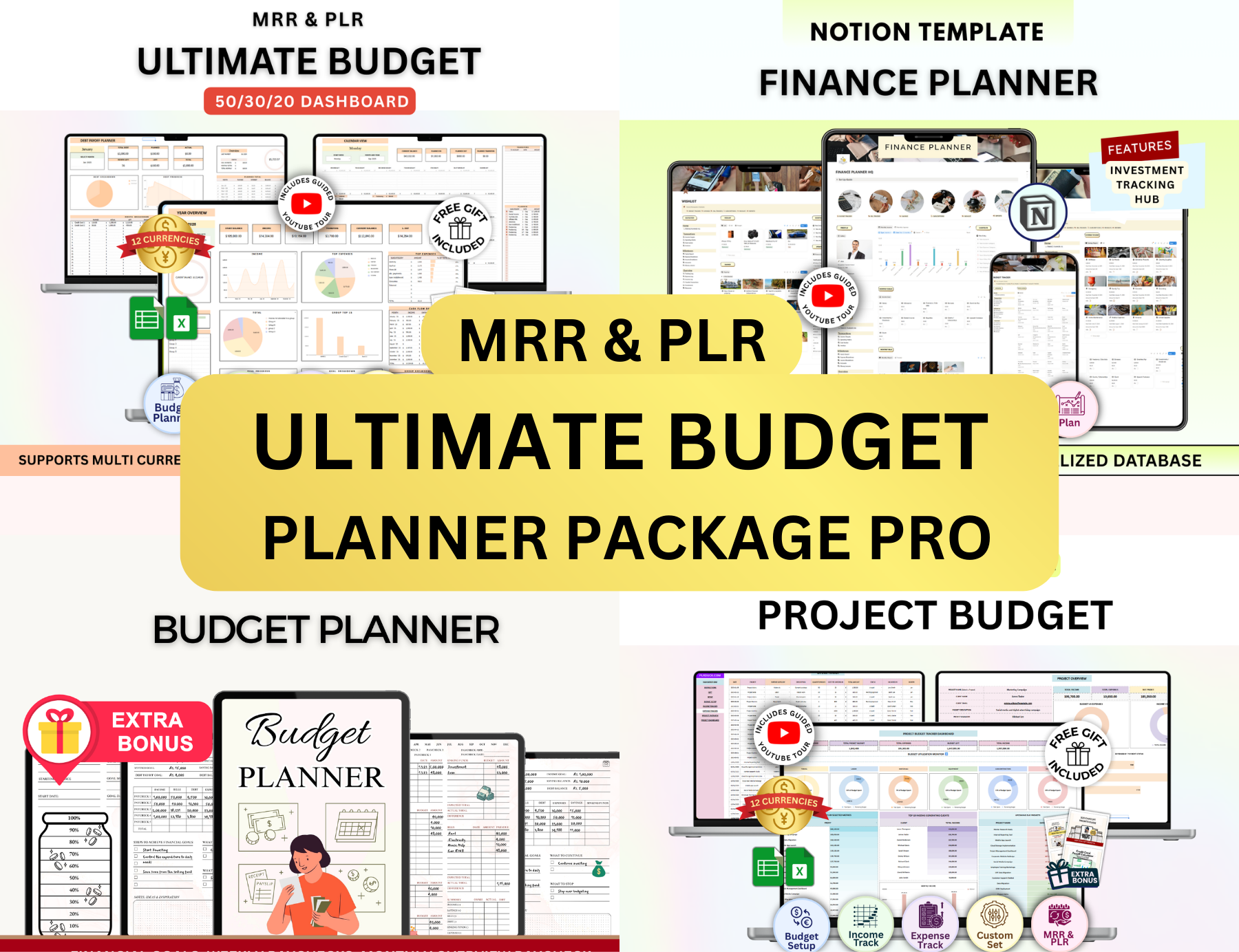 PLR Ultimate Budget Planner Package Pro – PLRDUCK.COM
