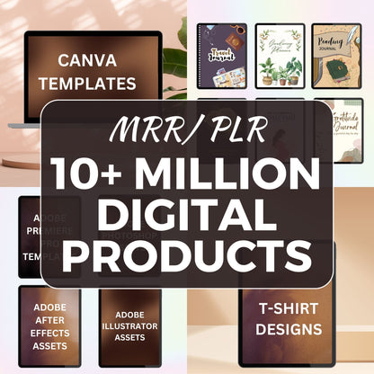 10M+ Ultimate Resell Digital Products Bundle Ideal for Passive Income