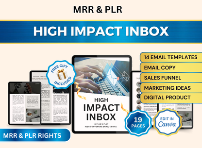 High Impact Inbox | MRR PLR Ebook