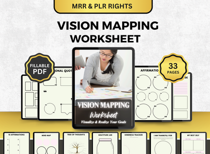 vision mapping planner, vision mapping workbook, vision mapping worksheet, vision mapping fillable pdf, vision mapping journal, worksheet, workbook, planner, fillable pdf, daily planner, digital planner, fill out pdf, fill out pdf online, best planners, custom planner, editable pdf, pdf fillable form, best online planner