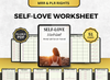 Self-Love Worksheet | Fillable PDF | Printable Planner