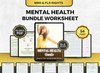 Mental Health Bundle Worksheet | Fillable PDF | Printable Planner