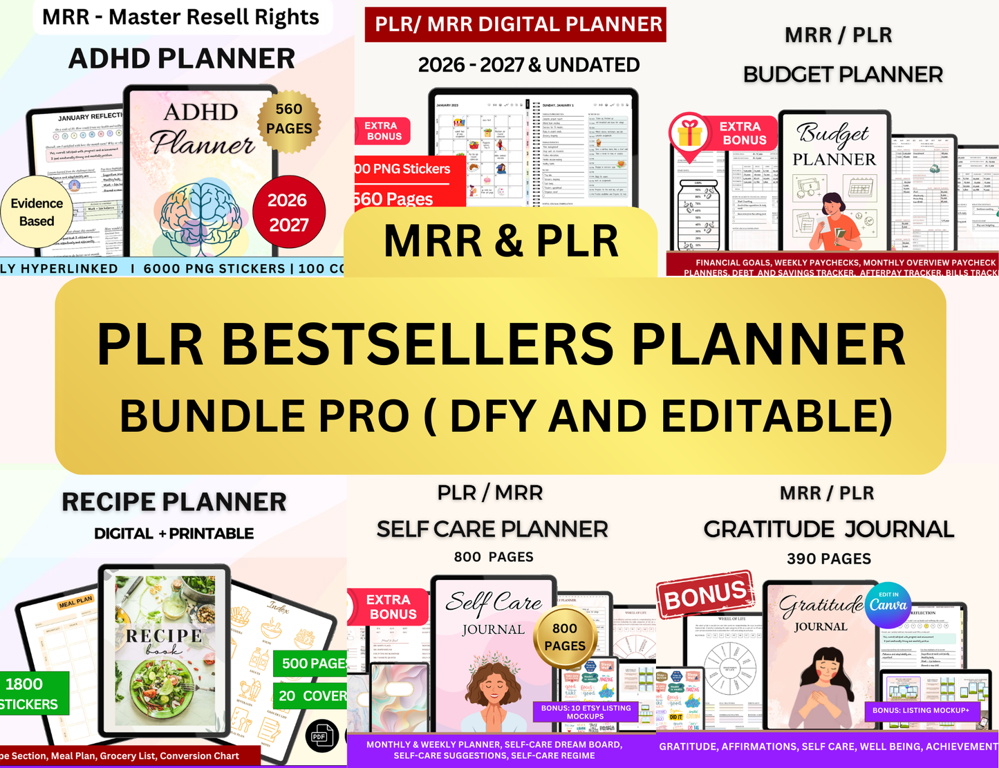 Digital Planner 2026, 2027, Goodnotes Planner, iPad Planner, Notability Planner, Gratitude Planner, Gratitude Goodnotes, Gratitude Journal, Minimalist Planner, , Done for you, Dfy Journal, Self care planner, planner self care, simple self planner, ,Recipe Planner, Digital Cookbook, Meal planner, Recipe binder, Recipe Journal, Recipe Organizer, Plr Planner, budget planner, best budgeting notebook, monthly budget layout, budget tracker, PLR ADHD planner, ADHD 2026 planner, ADHD workbook, ADHD printable, ADHD