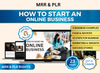 How To Start An Online Business | MRR PLR Ebook