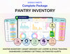 Pantry Inventory Spreadsheet, Food Inventory Tracker, Grocery List