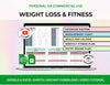 Weight Loss & Fitness Tracker Spreadsheet